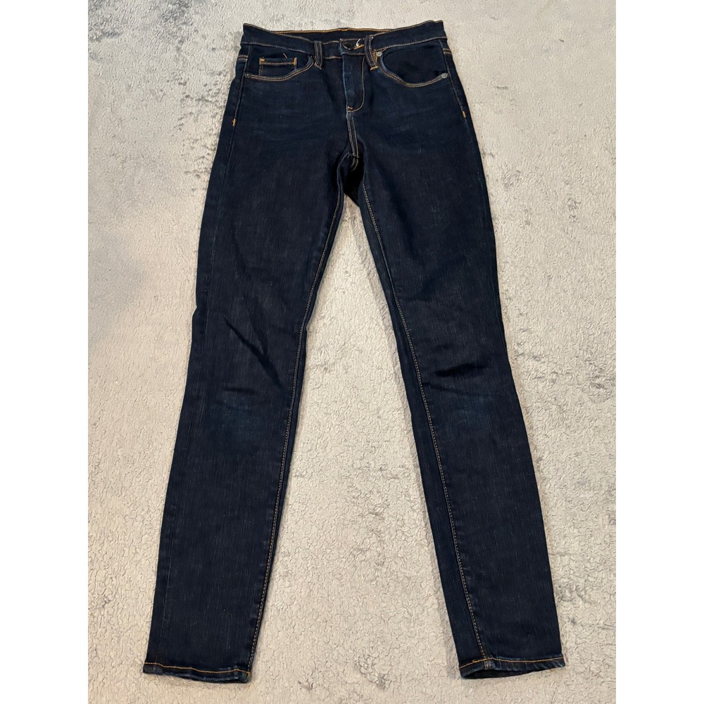 BlankNYC The Great Jones High-Rise Skinny Jeans Dark Wash Indigo Sz 26 05CA7002